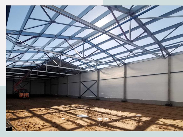 Строительство сенохранилищ в Белореченске