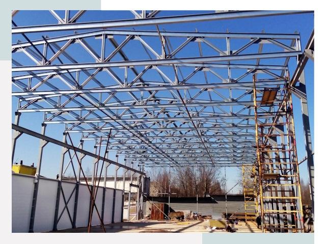 Строительство цехов в Белореченск от 609 руб. под ключ