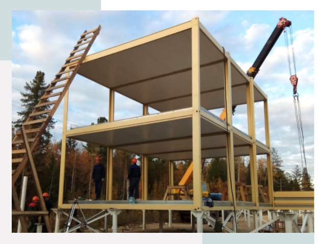 Строительство модульных здания Белореченск