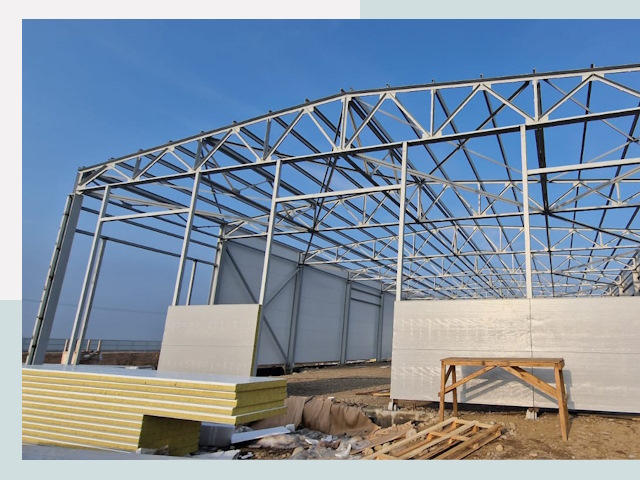 Утепленные ангары в Белореченск от 609 руб. за м²