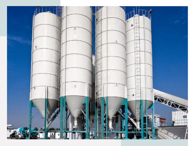 Строительство цементных силосов в Белореченске