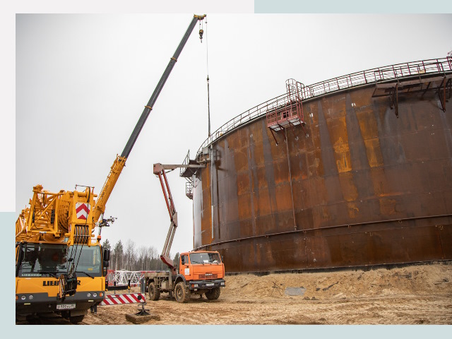 Монтаж резервуаров в Белореченске от 609 руб. за м³