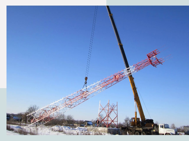 Строительство башен связи в Белореченске от 609 руб.