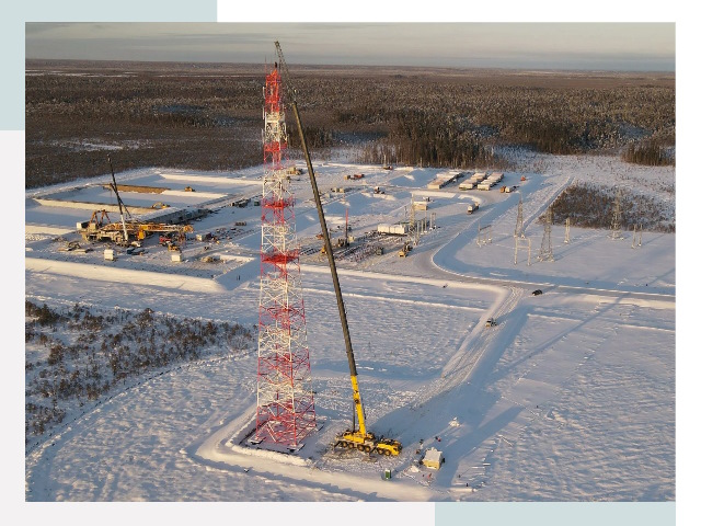 Мачты связи в Белореченске