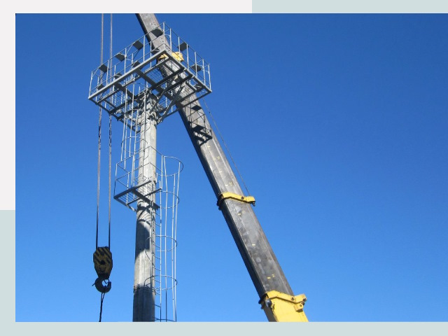 Монтаж осветительных мачт в Белореченск от 609 руб.