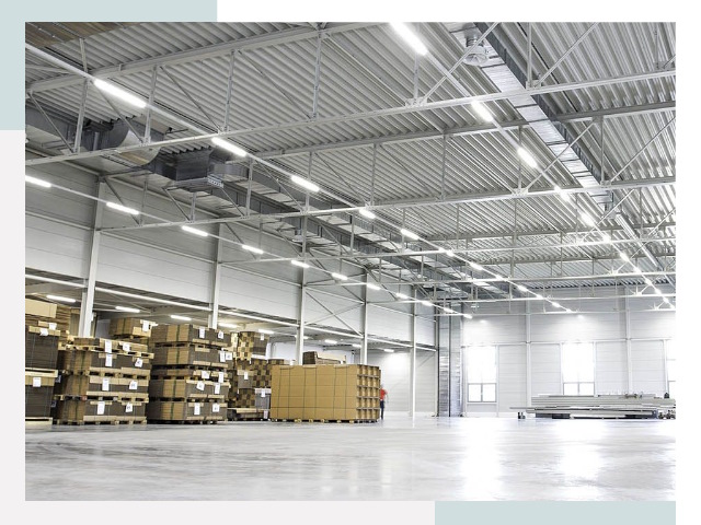 Освещение ангаров в Белореченске