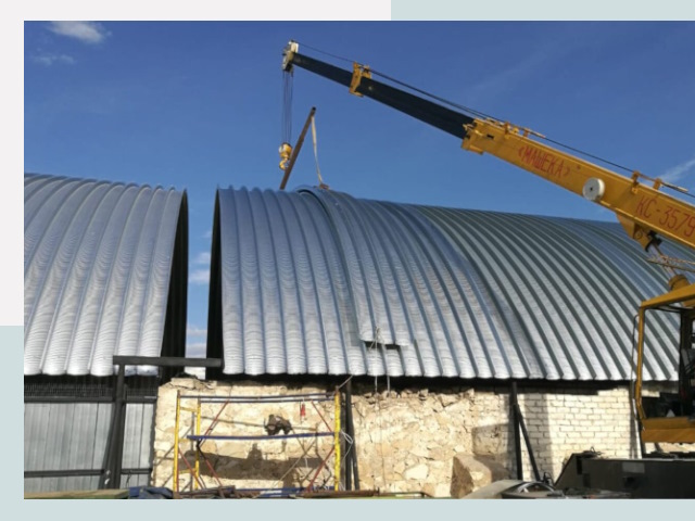 Реконструкция ангаров в Белореченске от 609 руб.