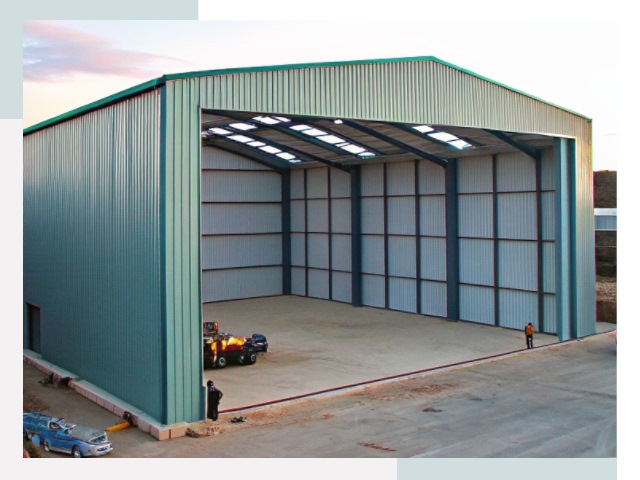 Строительство ангаров в Белореченске